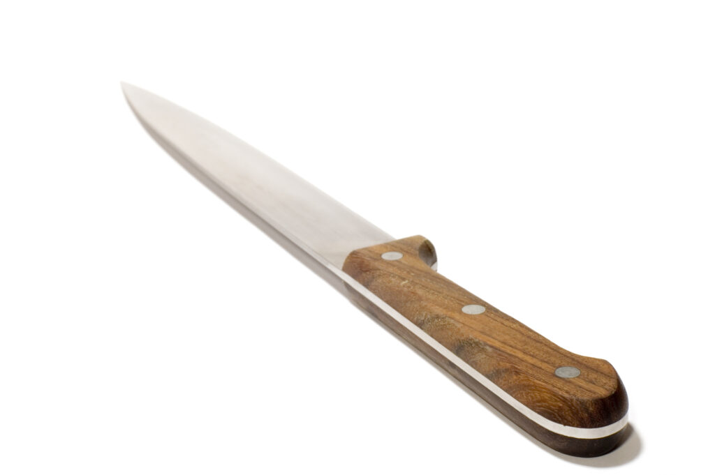 Manche de couteau en bois