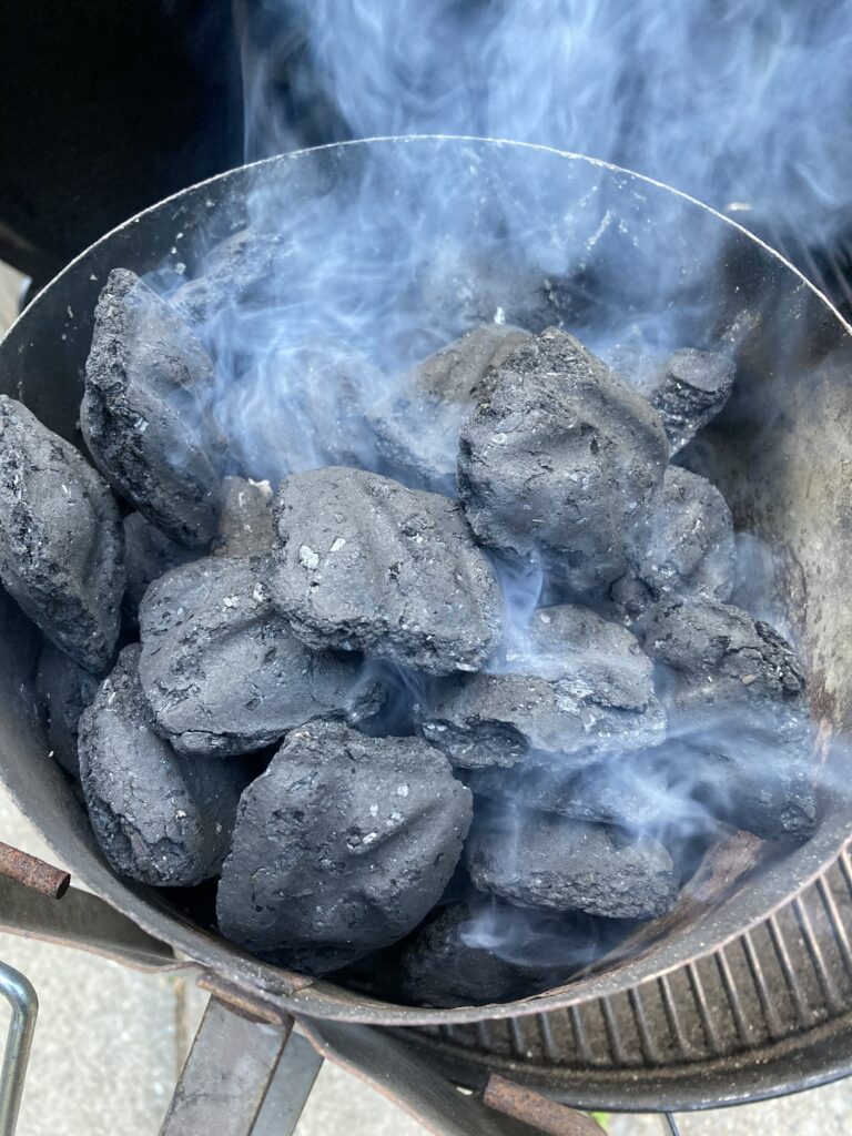 Cheminée briquettes