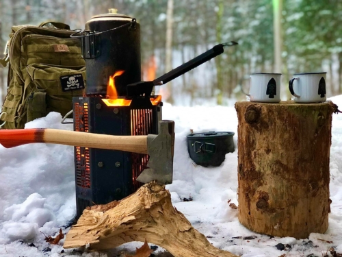 Incinerateur-camping
