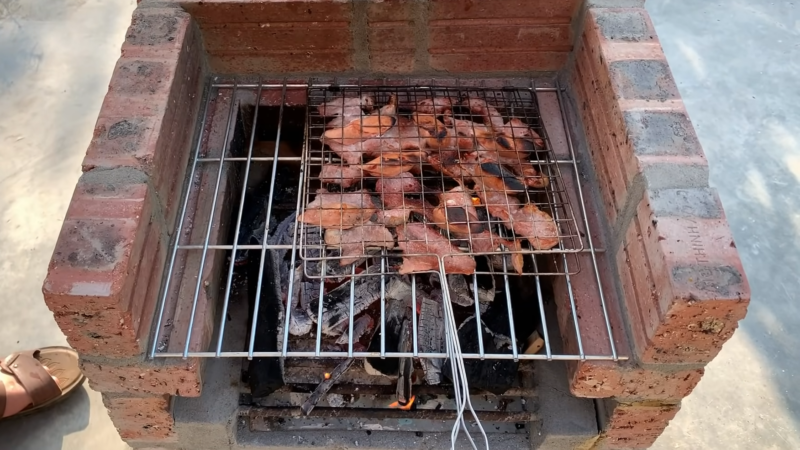 barbecue en briques exterieur